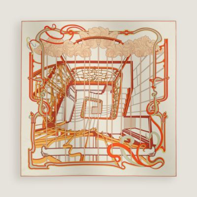 La Ligne Coup de Fouet scarf 90 | Hermès USA